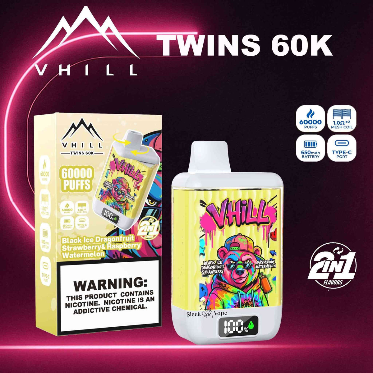 VHILL TWINS 60k