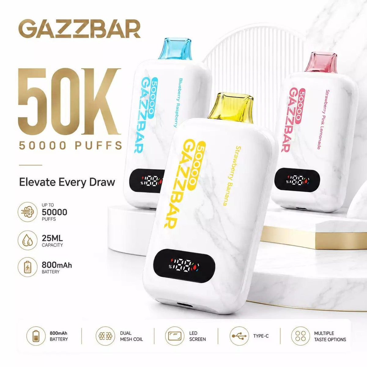 GAZZBAR 50K